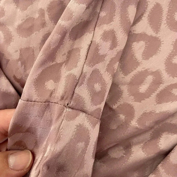 Lulus untamed Dame satin leopard jumpsuit - Picture 8 of 13